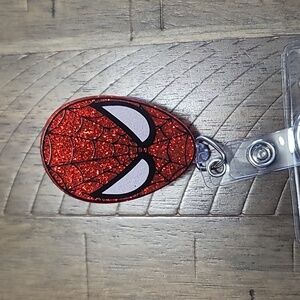 Spiderman badge reel